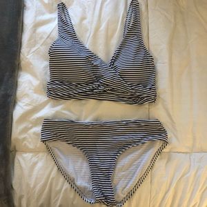 Blue&White NIPTUCK striped bikini, size 8